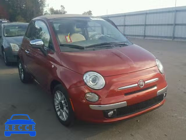 2013 FIAT 500 LOUNGE 3C3CFFER5DT528796 зображення 0