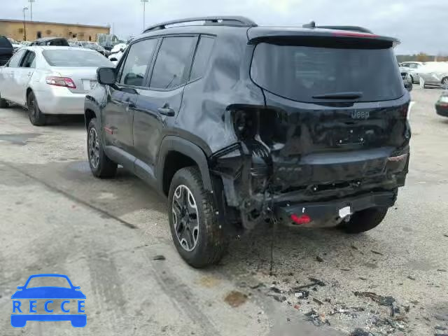 2016 JEEP RENEGADE T ZACCJBCT4GPE14267 image 2