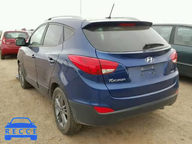 2014 HYUNDAI TUCSON GLS KM8JUCAGXEU808552 image 2