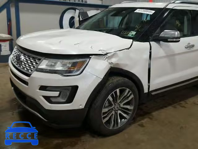 2016 FORD EXPLORER P 1FM5K8HT1GGD21510 зображення 9