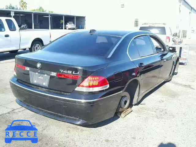 2005 BMW 745LI WBAGN63575DS59107 image 3