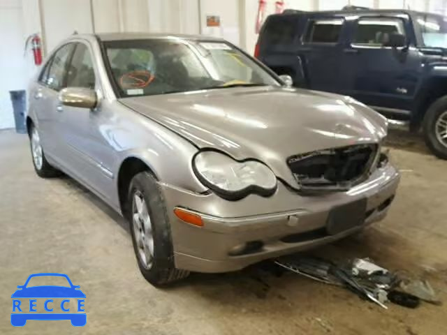 2004 MERCEDES-BENZ C240 WDBRF61J84F546904 Bild 0