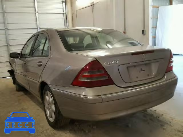 2004 MERCEDES-BENZ C240 WDBRF61J84F546904 зображення 2