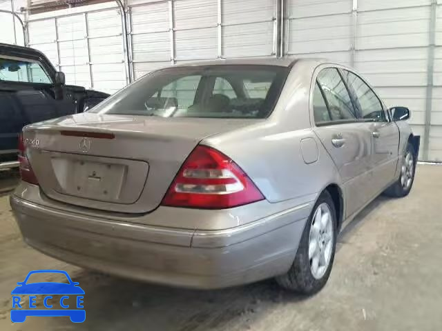 2004 MERCEDES-BENZ C240 WDBRF61J84F546904 зображення 3