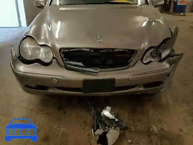 2004 MERCEDES-BENZ C240 WDBRF61J84F546904 зображення 6