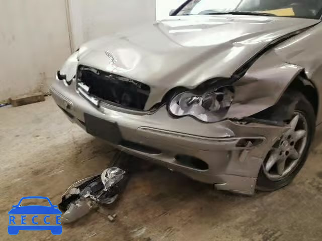 2004 MERCEDES-BENZ C240 WDBRF61J84F546904 зображення 8