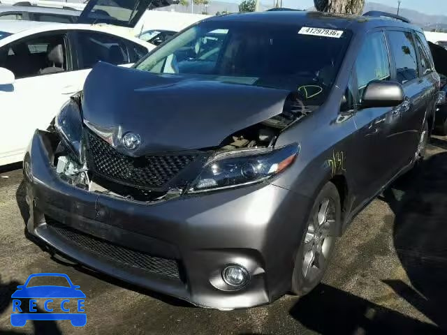 2015 TOYOTA SIENNA SPORT 5TDXK3DC4FS623335 зображення 1