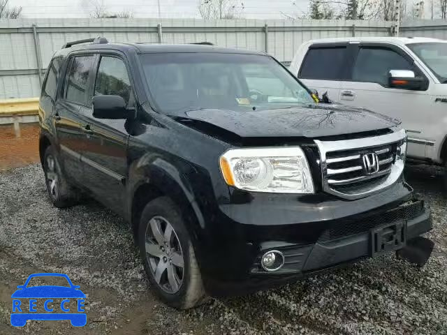 2013 HONDA PILOT TOUR 5FNYF4H92DB008216 image 0