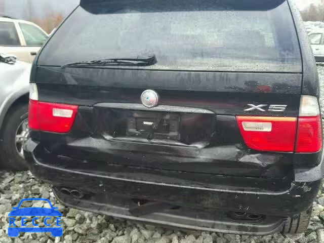 2005 BMW X5 4.4I 5UXFB53555LV19283 зображення 9