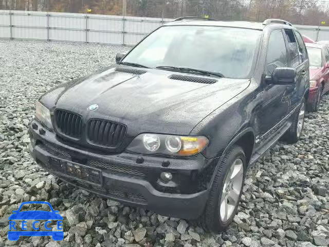 2005 BMW X5 4.4I 5UXFB53555LV19283 зображення 1