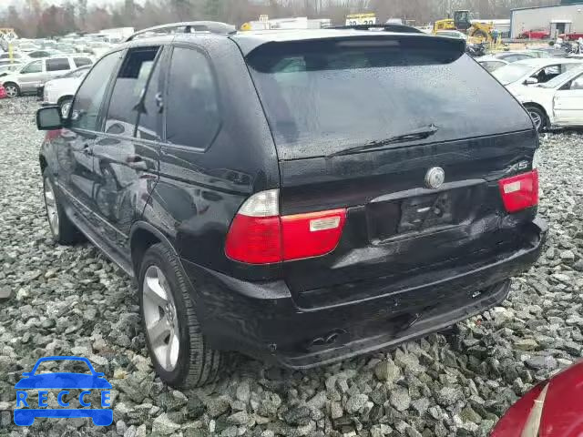 2005 BMW X5 4.4I 5UXFB53555LV19283 image 2