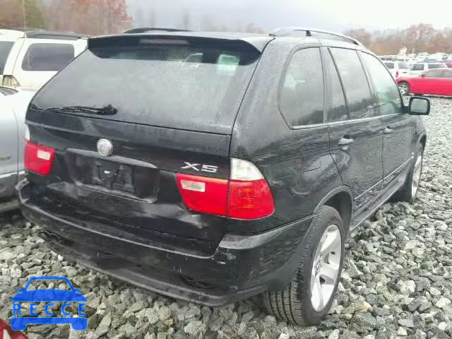 2005 BMW X5 4.4I 5UXFB53555LV19283 зображення 3