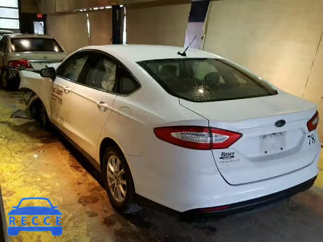 2015 FORD FUSION S 3FA6P0G70FR119254 image 2