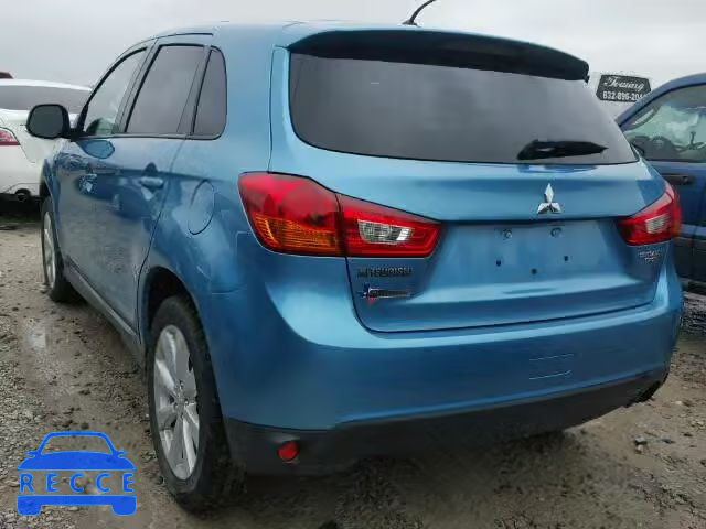 2013 MITSUBISHI OUTLANDER 4A4AP3AU8DE020288 image 2