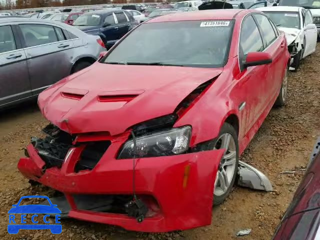 2008 PONTIAC G8 6G2ER57778L132685 зображення 1