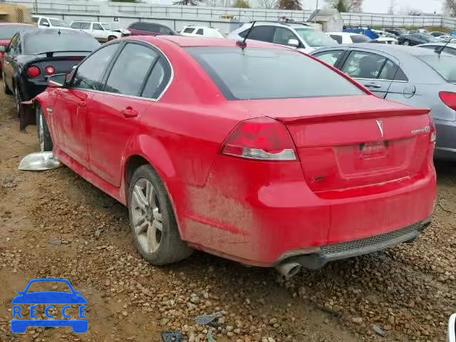 2008 PONTIAC G8 6G2ER57778L132685 зображення 2