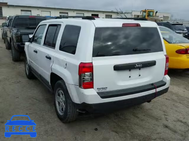 2011 JEEP PATRIOT SP 1J4NT1GA0BD289386 image 2