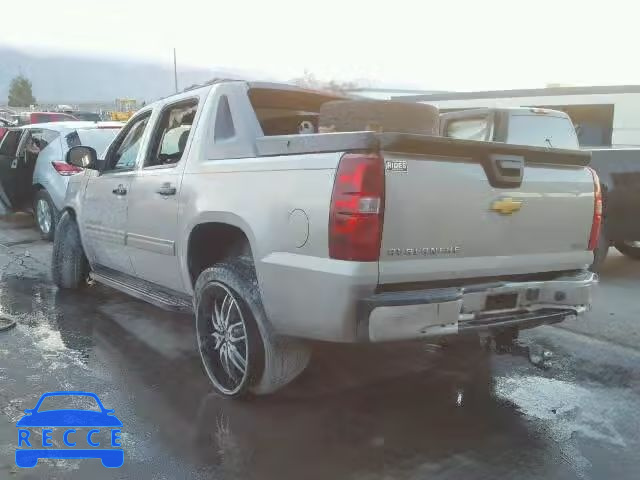 2009 CHEVROLET AVALANCHE 3GNEC12099G274961 image 2