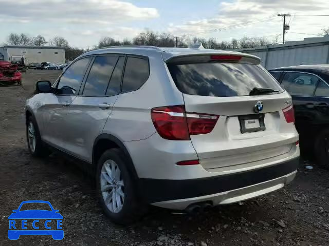 2013 BMW X3 XDRIVE2 5UXWX9C55D0A16946 зображення 2