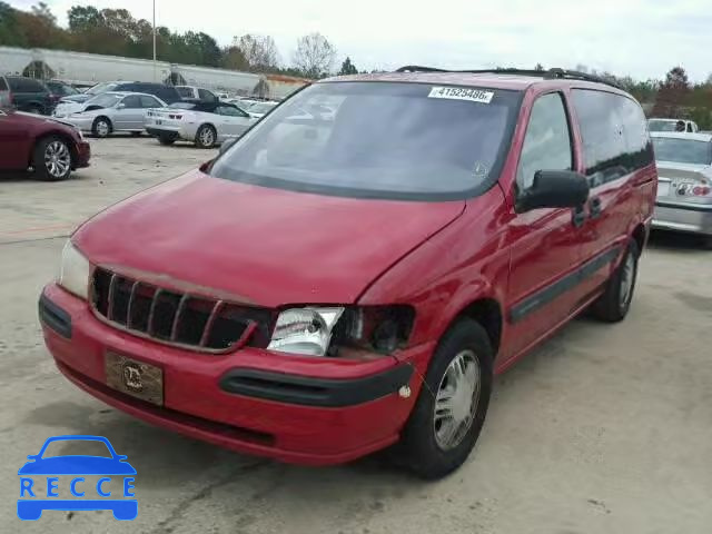 2000 CHEVROLET VENTURE 1GNDX03E9YD370895 Bild 1