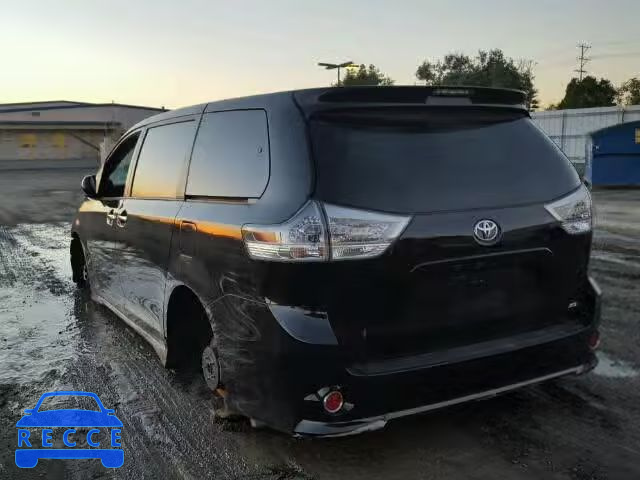 2015 TOYOTA SIENNA SPORT 5TDXK3DC8FS566900 зображення 2