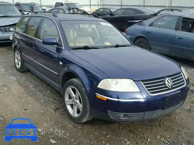 2004 VOLKSWAGEN PASSAT GLX WVWWH63B54E020580 зображення 0