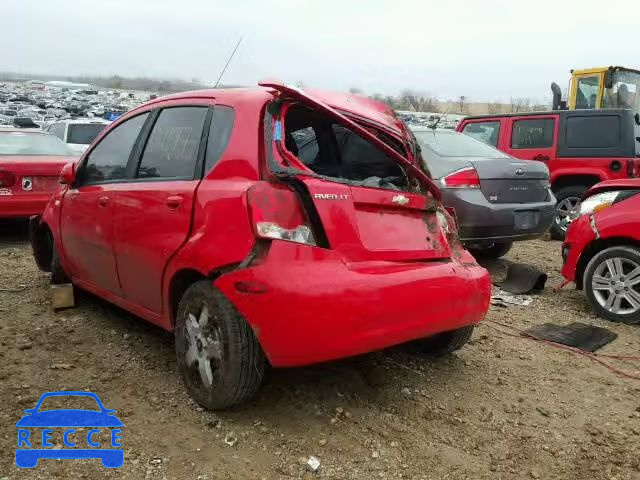 2006 CHEVROLET AVEO LT KL1TG66656B649191 Bild 2