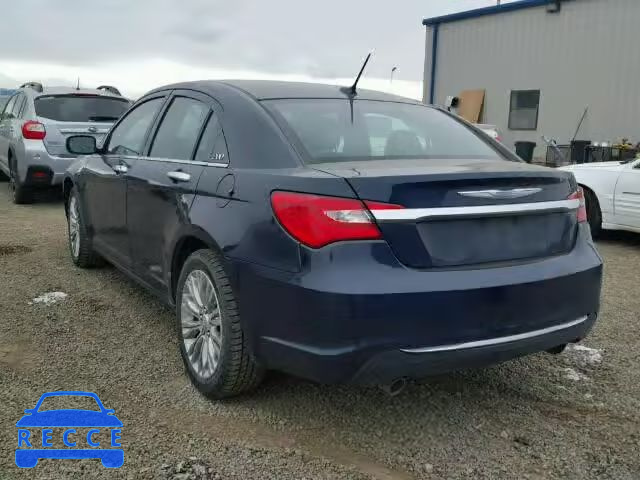 2013 CHRYSLER 200 LIMITE 1C3CCBCG4DN597885 Bild 2