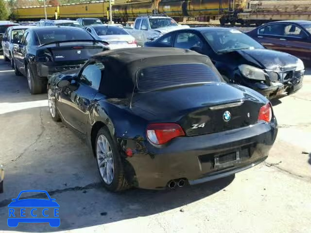 2007 BMW Z4 3.0I 4USBU33547LW70210 Bild 2