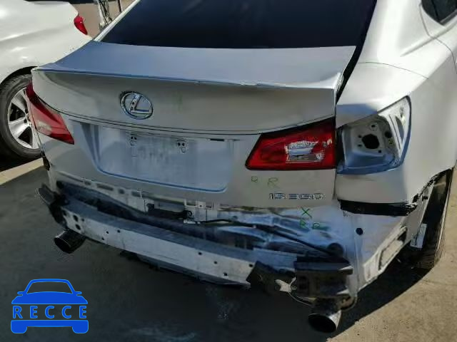 2008 LEXUS IS350 JTHBE262685021141 image 9