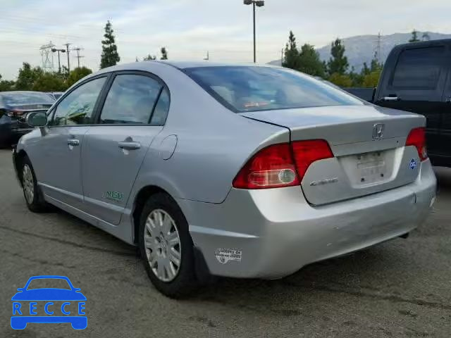 2007 HONDA CIVIC GX 1HGFA46517L000827 зображення 2