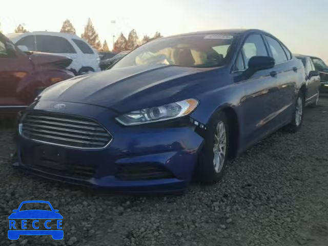 2016 FORD FUSION S 3FA6P0G77GR314771 зображення 1