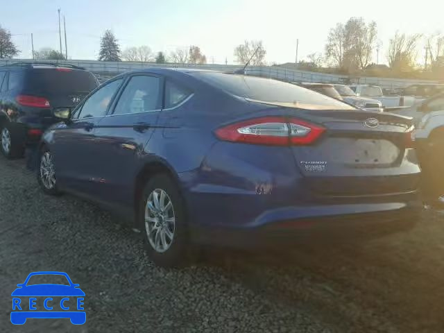 2016 FORD FUSION S 3FA6P0G77GR314771 зображення 2