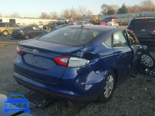 2016 FORD FUSION S 3FA6P0G77GR314771 зображення 3