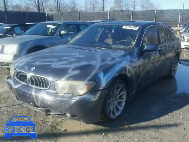 2003 BMW 745I WBAGL63483DP66530 зображення 1