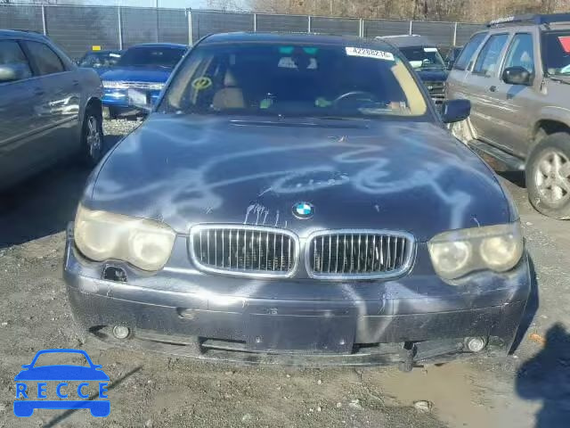 2003 BMW 745I WBAGL63483DP66530 image 8