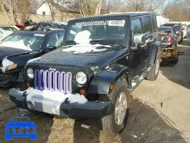 2008 JEEP WRANGLER U 1J4GA59198L500070 image 1