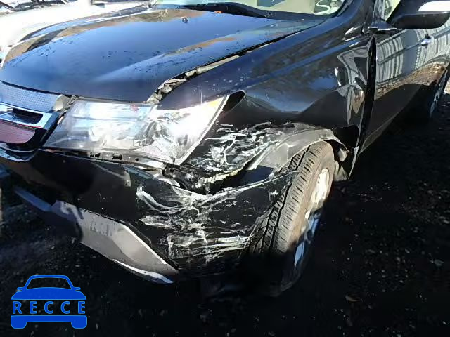 2008 ACURA MDX TECH 2HNYD28388H530686 зображення 9