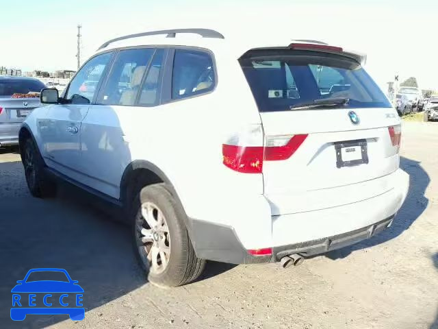 2009 BMW X3 XDRIVE3 WBXPC93419WJ26874 image 2