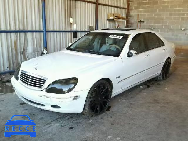 2000 MERCEDES-BENZ S430 WDBNG70J9YA065744 зображення 1