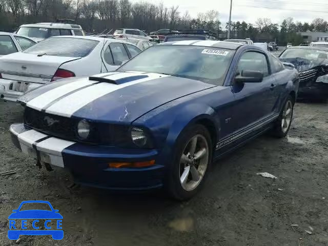2007 FORD MUSTANG GT 1ZVFT82H475244554 image 1