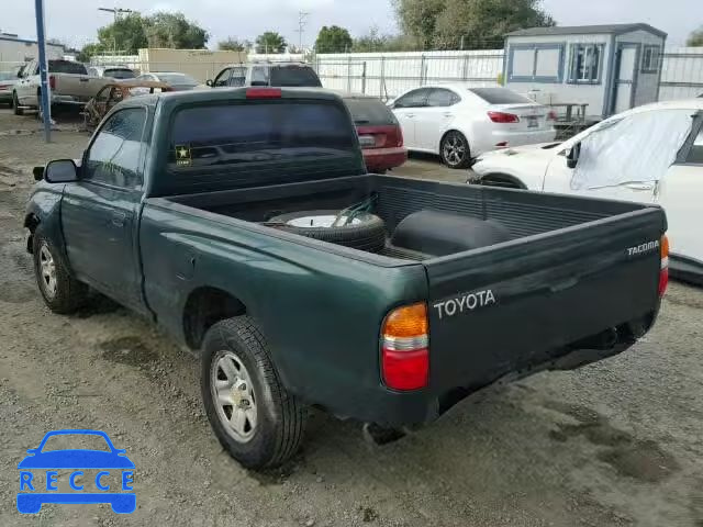 2001 TOYOTA TACOMA 5TENL42N11Z731745 image 2