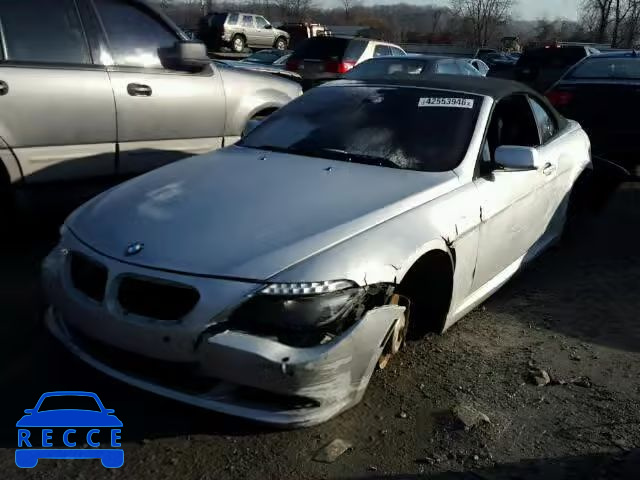 2008 BMW 650I WBAEB535X8CX60822 image 1