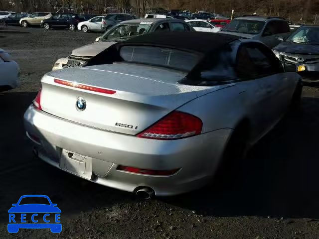 2008 BMW 650I WBAEB535X8CX60822 image 3