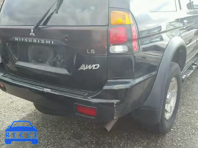 2003 MITSUBISHI MONTERO SP JA4MT21H43J036596 image 9