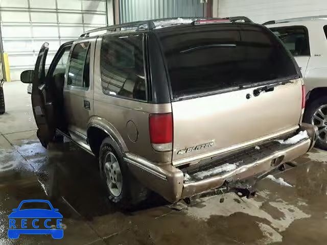 1996 CHEVROLET BLAZER 1GNDT13W6T2317652 зображення 2