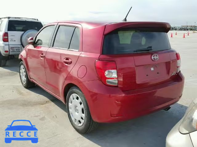 2013 TOYOTA SCION XD JTKKUPB4XD1038821 зображення 2