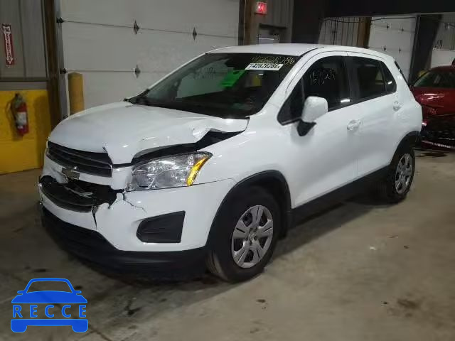 2015 CHEVROLET TRAX LS KL7CJKSB6FB127138 image 1