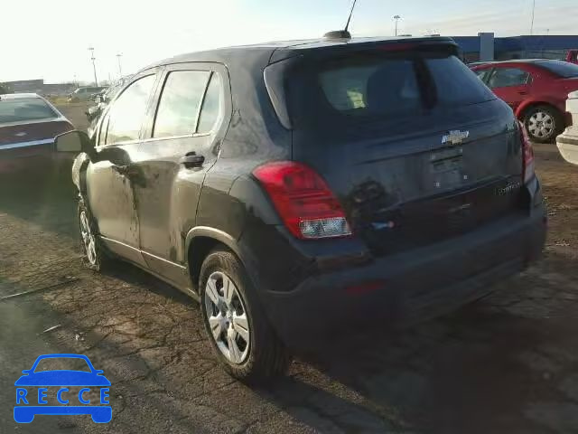 2016 CHEVROLET TRAX LS KL7CJKSB8GB574958 image 2