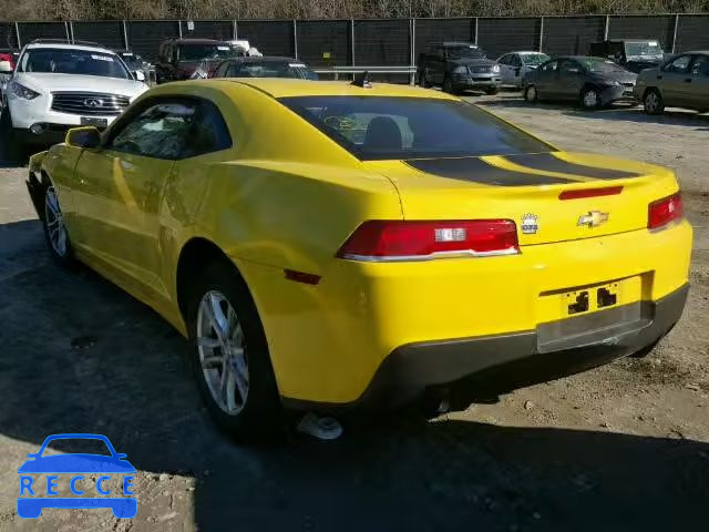2015 CHEVROLET CAMARO LS 2G1FB1E37F9238724 зображення 2